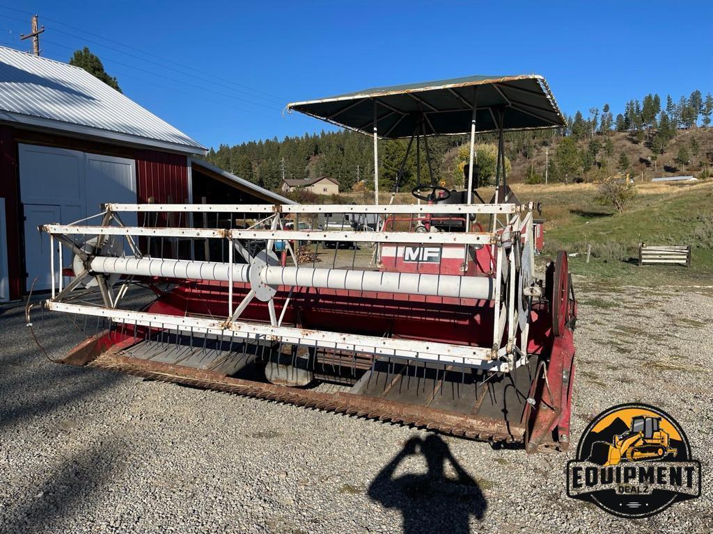 Massey Ferguson 655 Swather