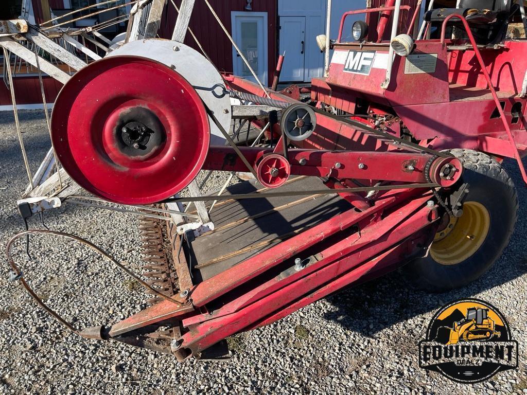 Massey Ferguson 655 Swather