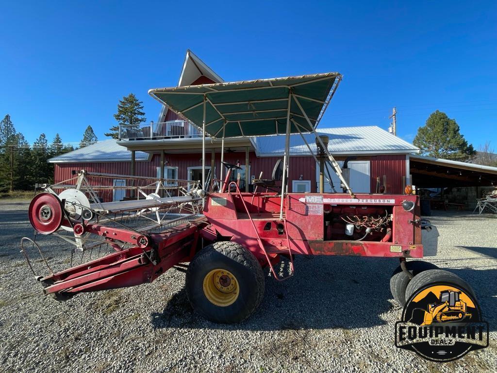 Massey Ferguson 655 Swather