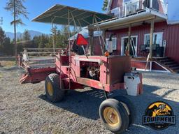 Massey Ferguson 655 Swather
