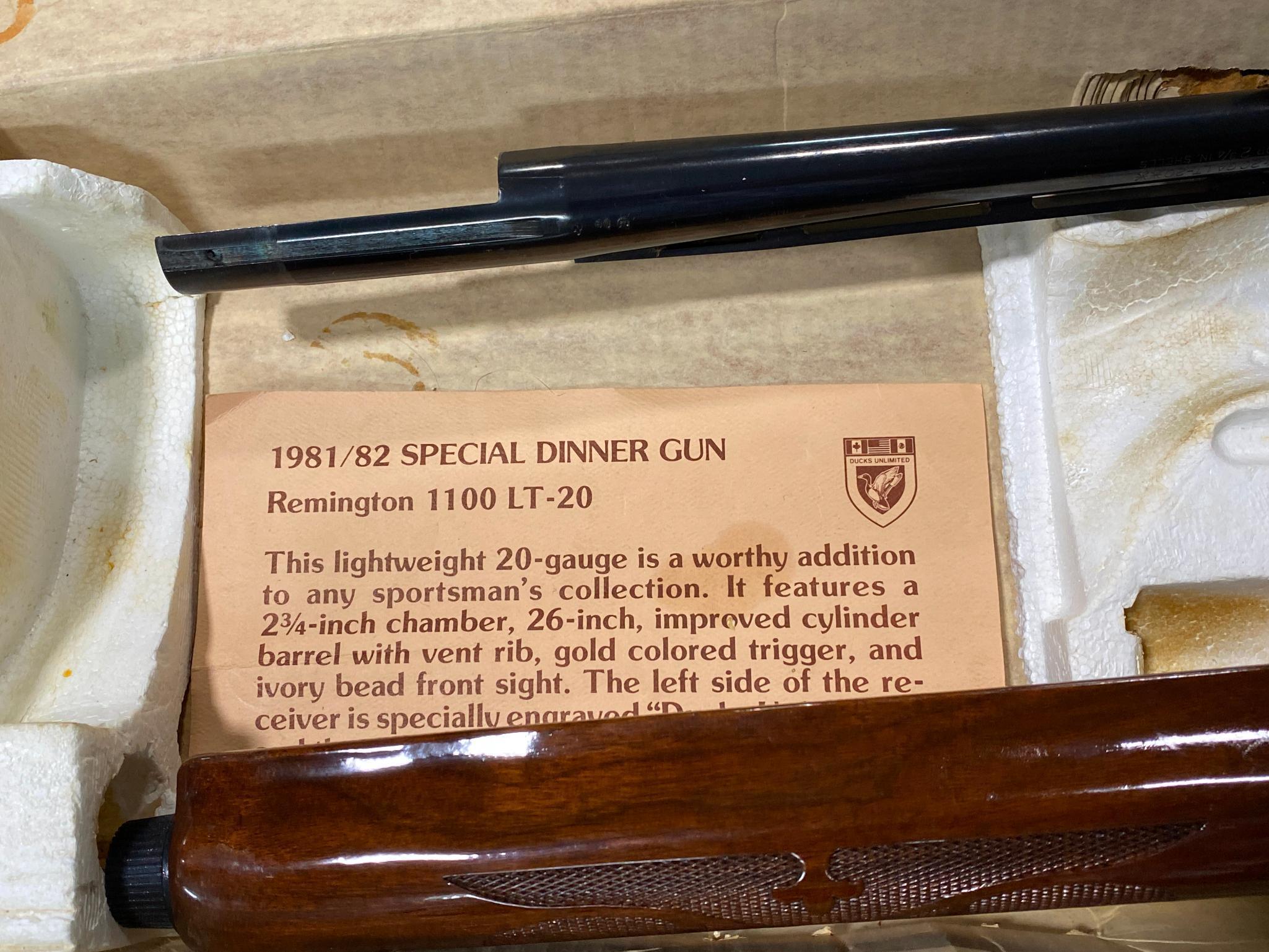 Remington model 1100 LT 20 ga.