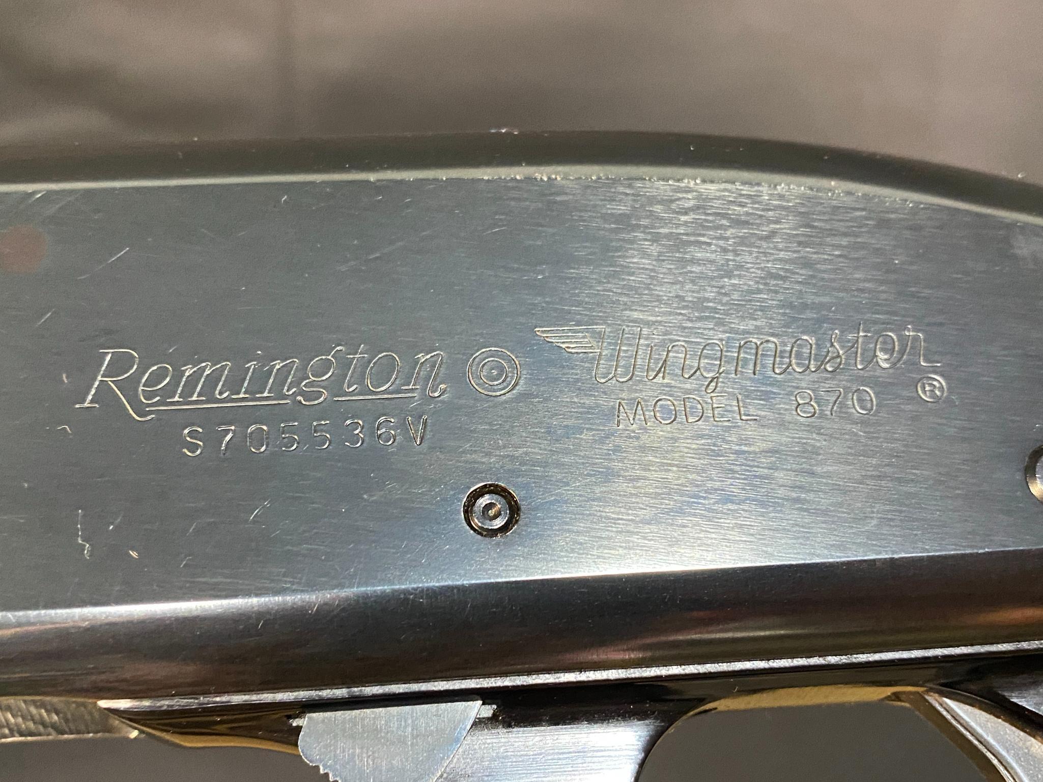 Remington Wingmaster 870 12 ga.