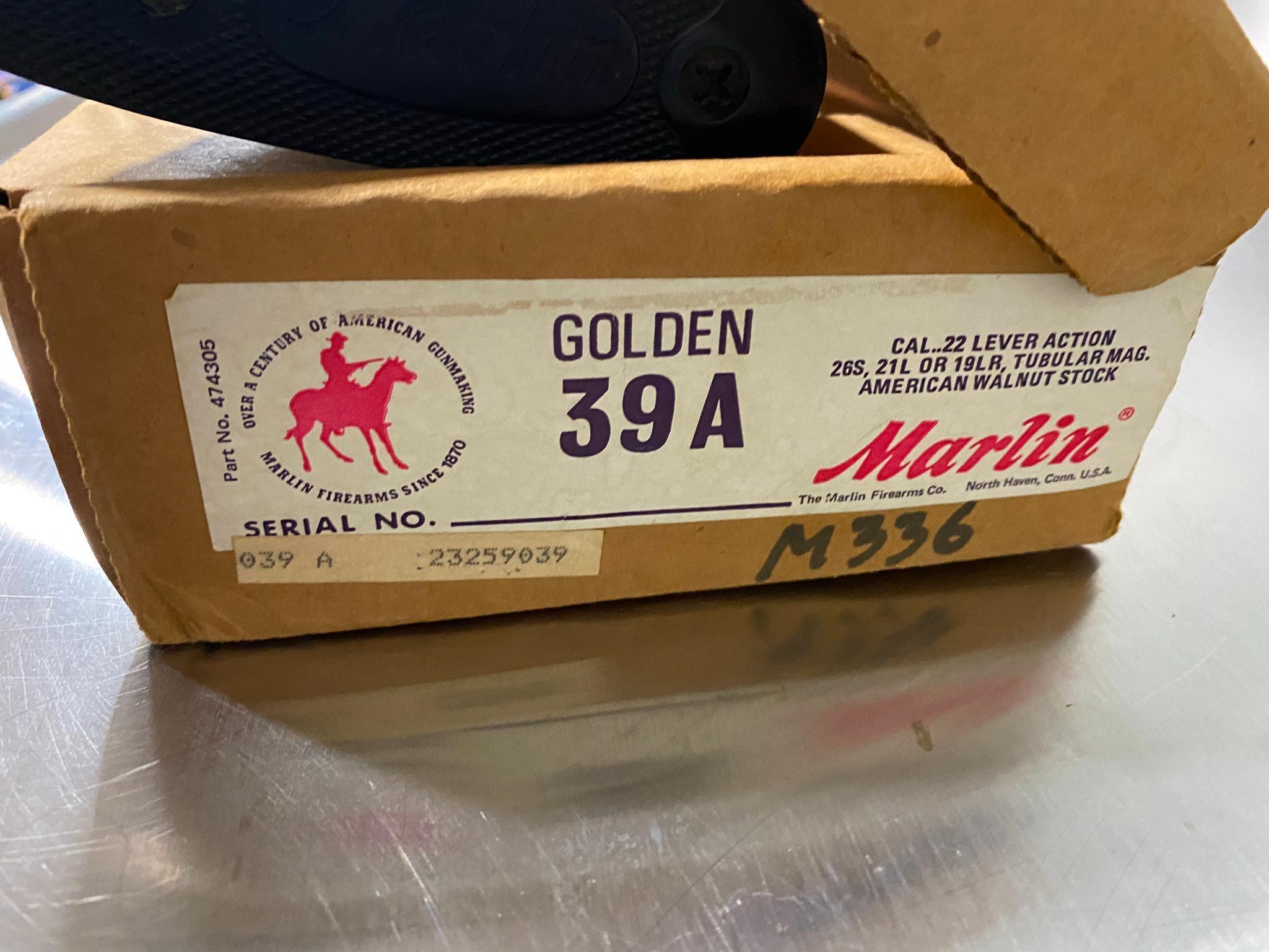 Marlin Golden 39A Model 336 .22 cal.