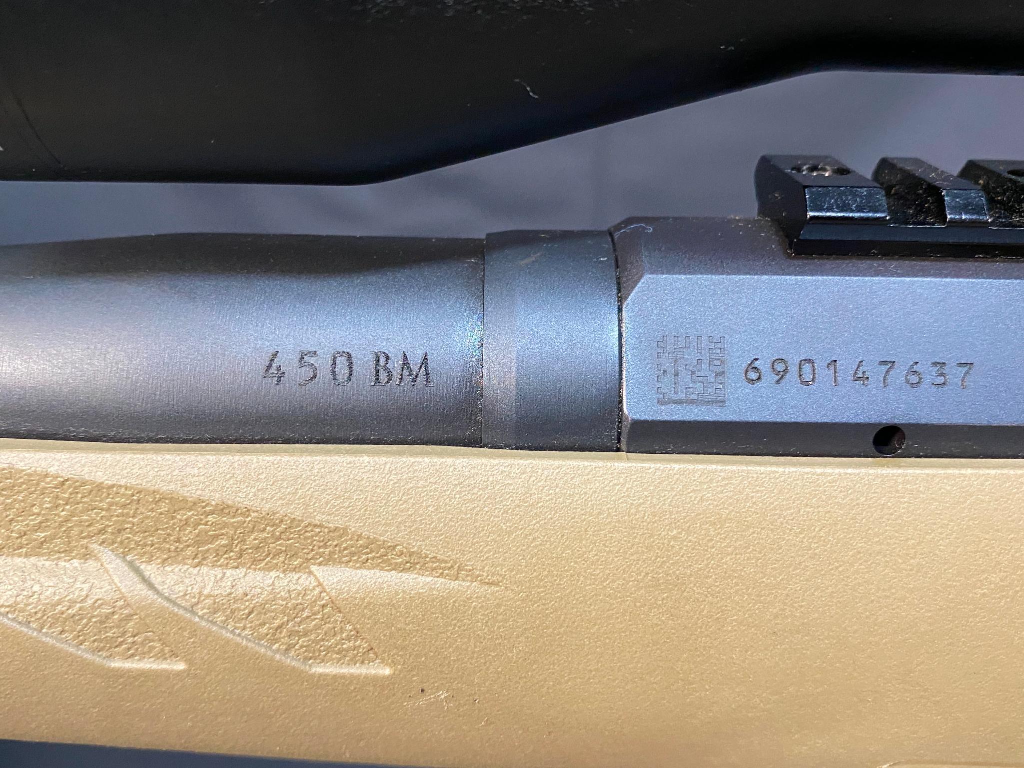 Ruger American .450 bm cal.