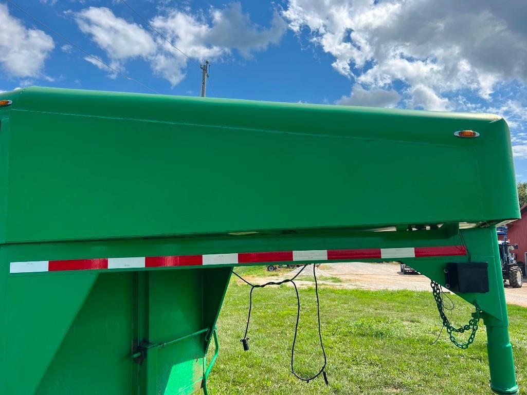 Custom Built 14ft. steel livestock trailer