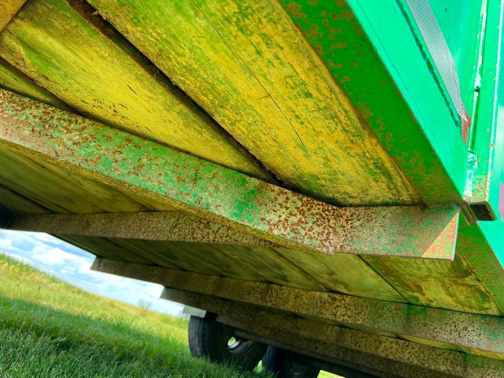 Custom Built 14ft. steel livestock trailer