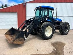 2005 New Holland TV145 bi-directional 4wd tractor