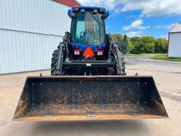 2005 New Holland TV145 bi-directional 4wd tractor
