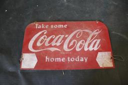 METAL COCA-COLA SIGN