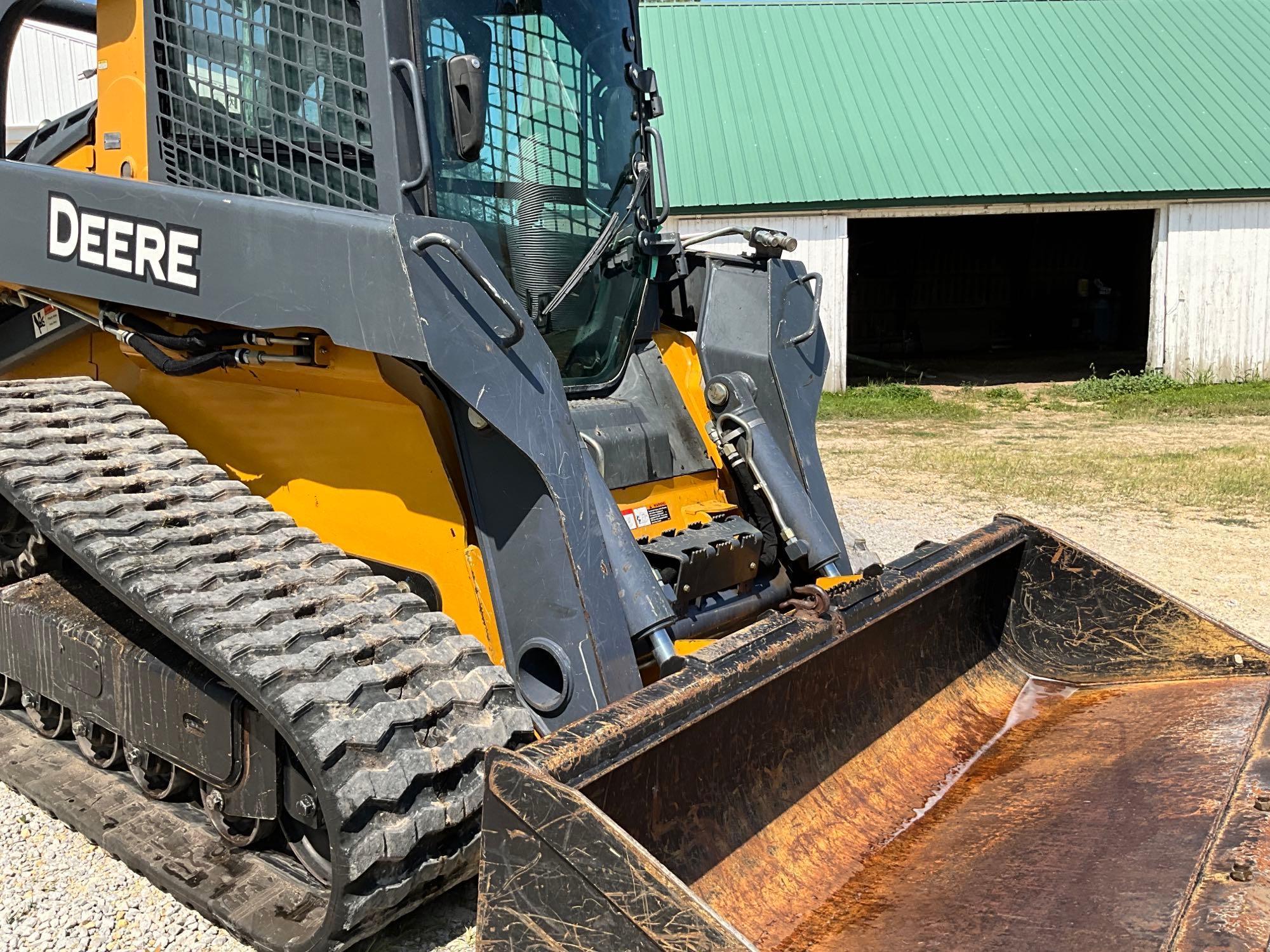 2012 John Deere 329D skid loader