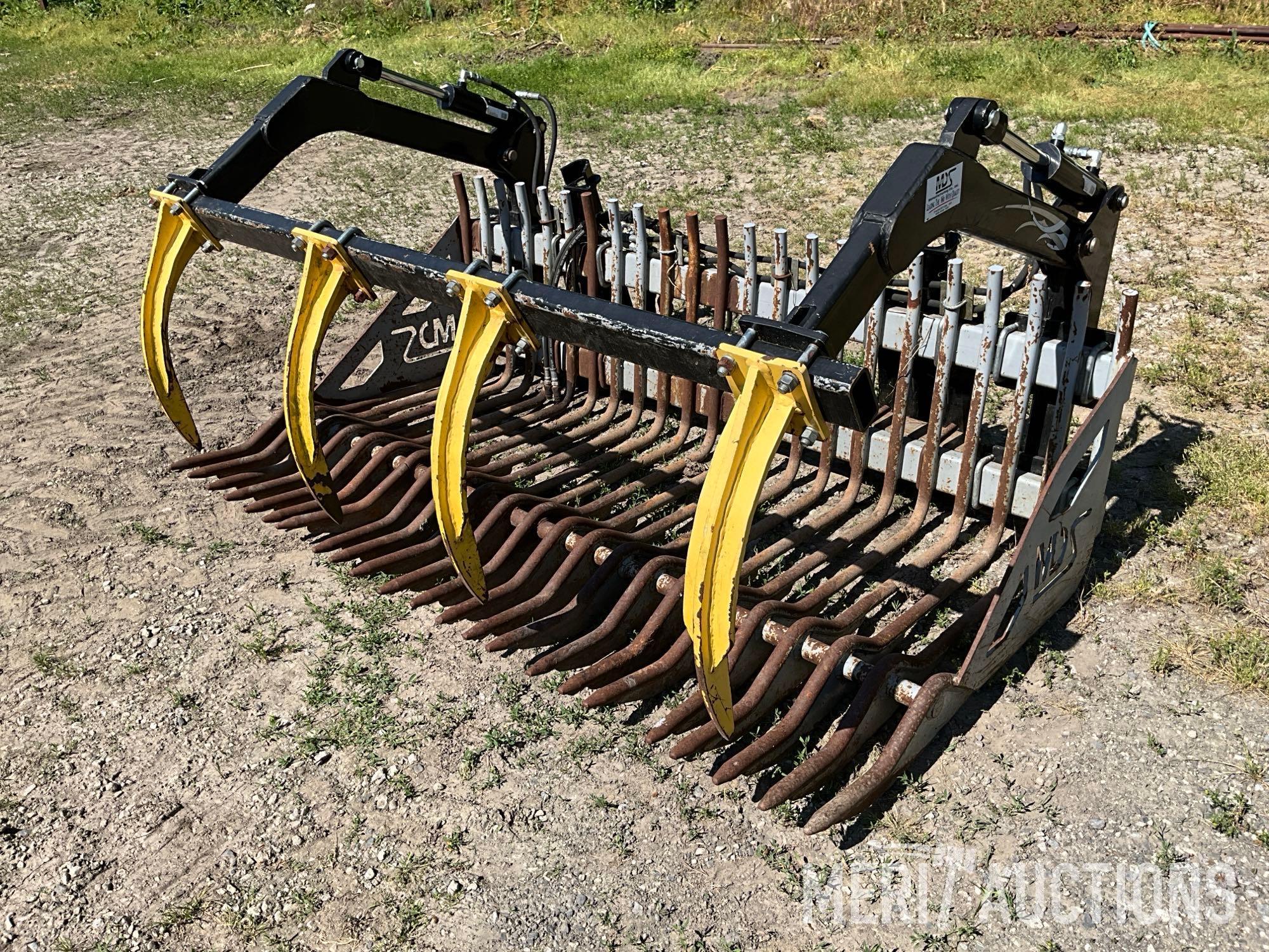 MDS 84in. root bucket w/ grapple