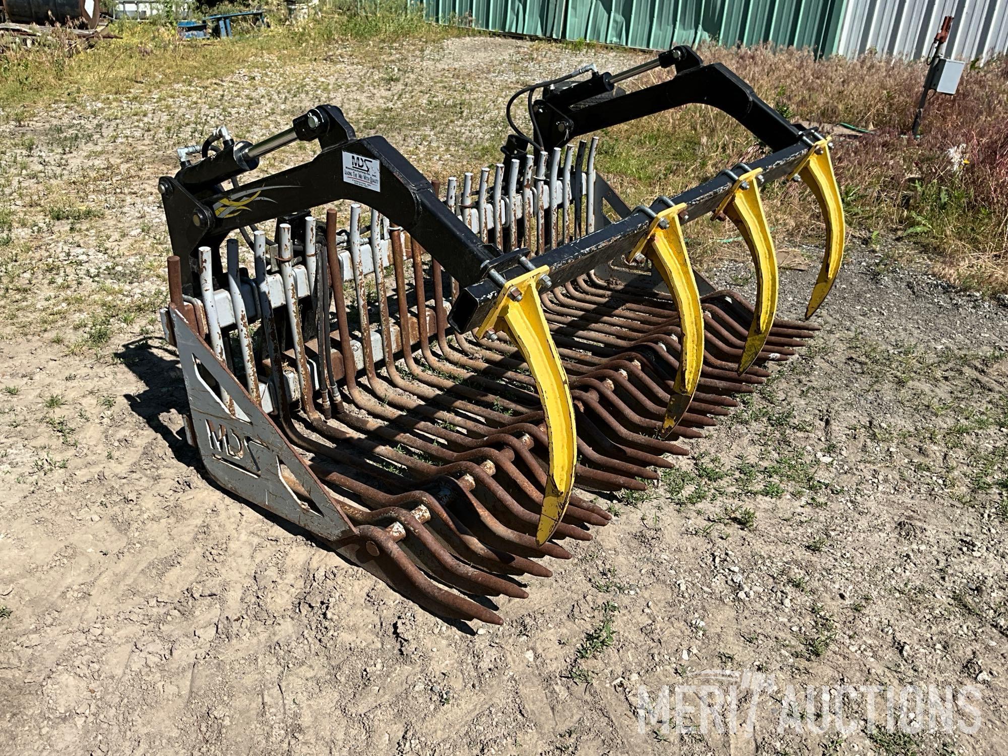 MDS 84in. root bucket w/ grapple