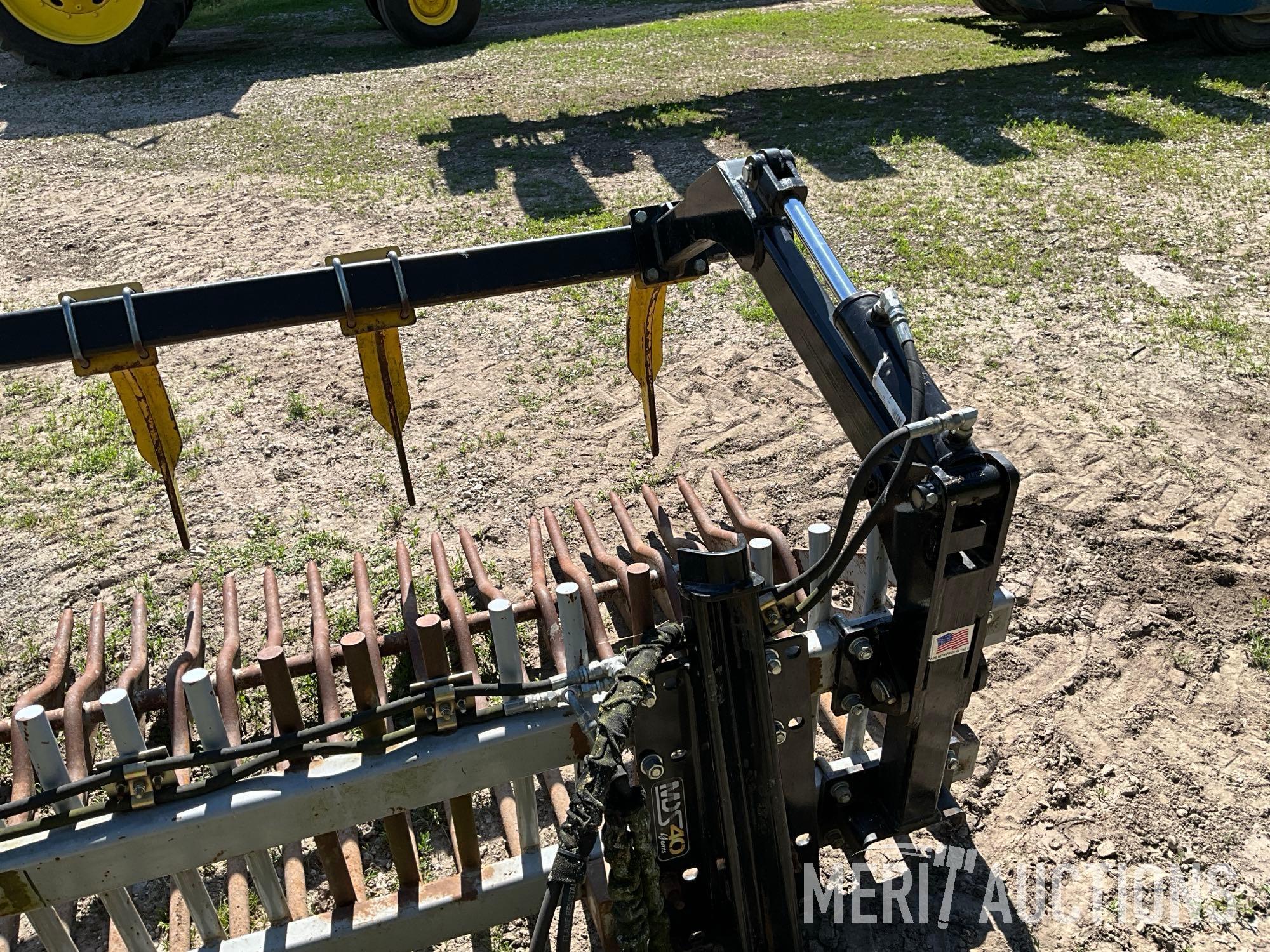 MDS 84in. root bucket w/ grapple