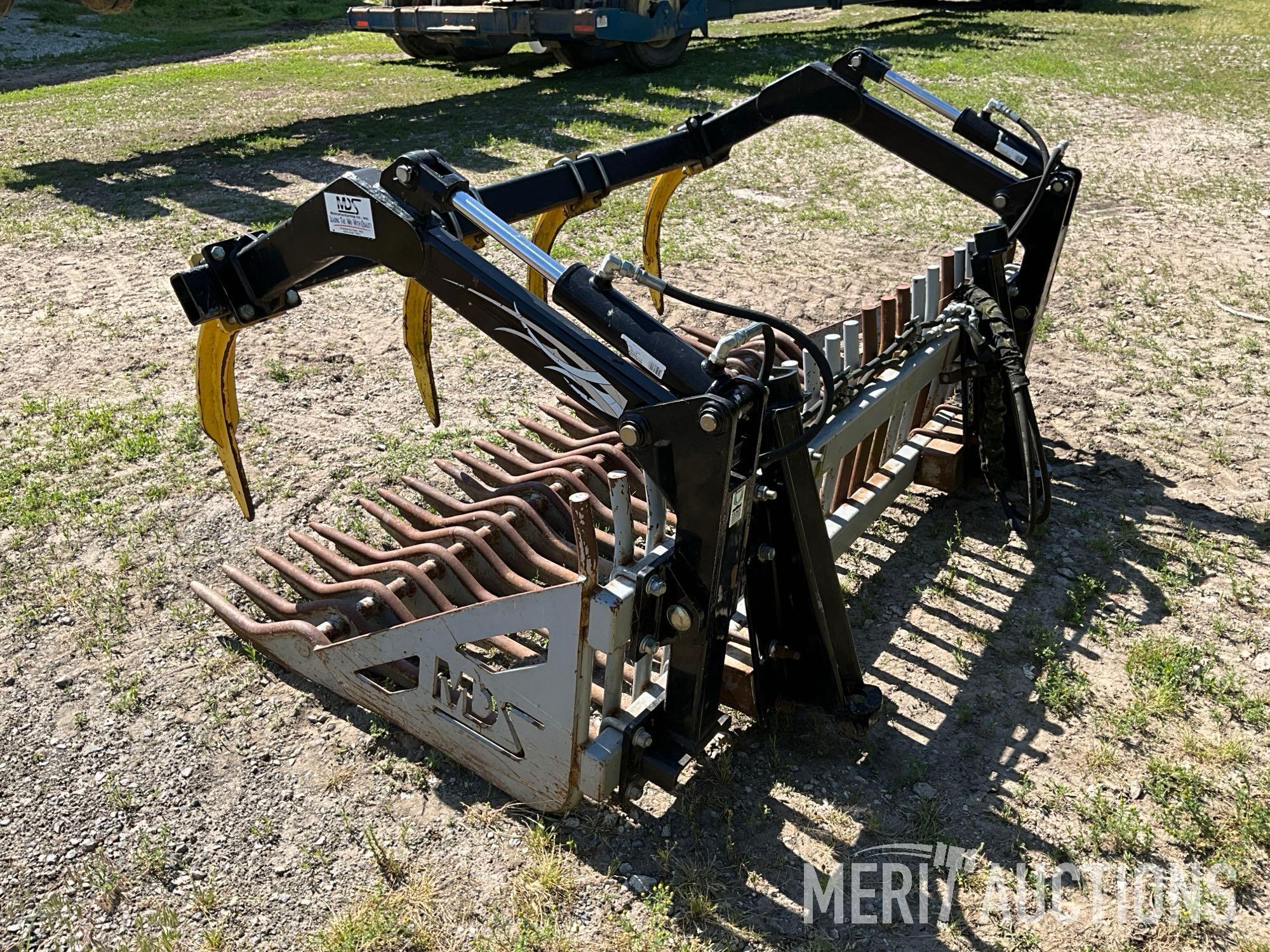 MDS 84in. root bucket w/ grapple