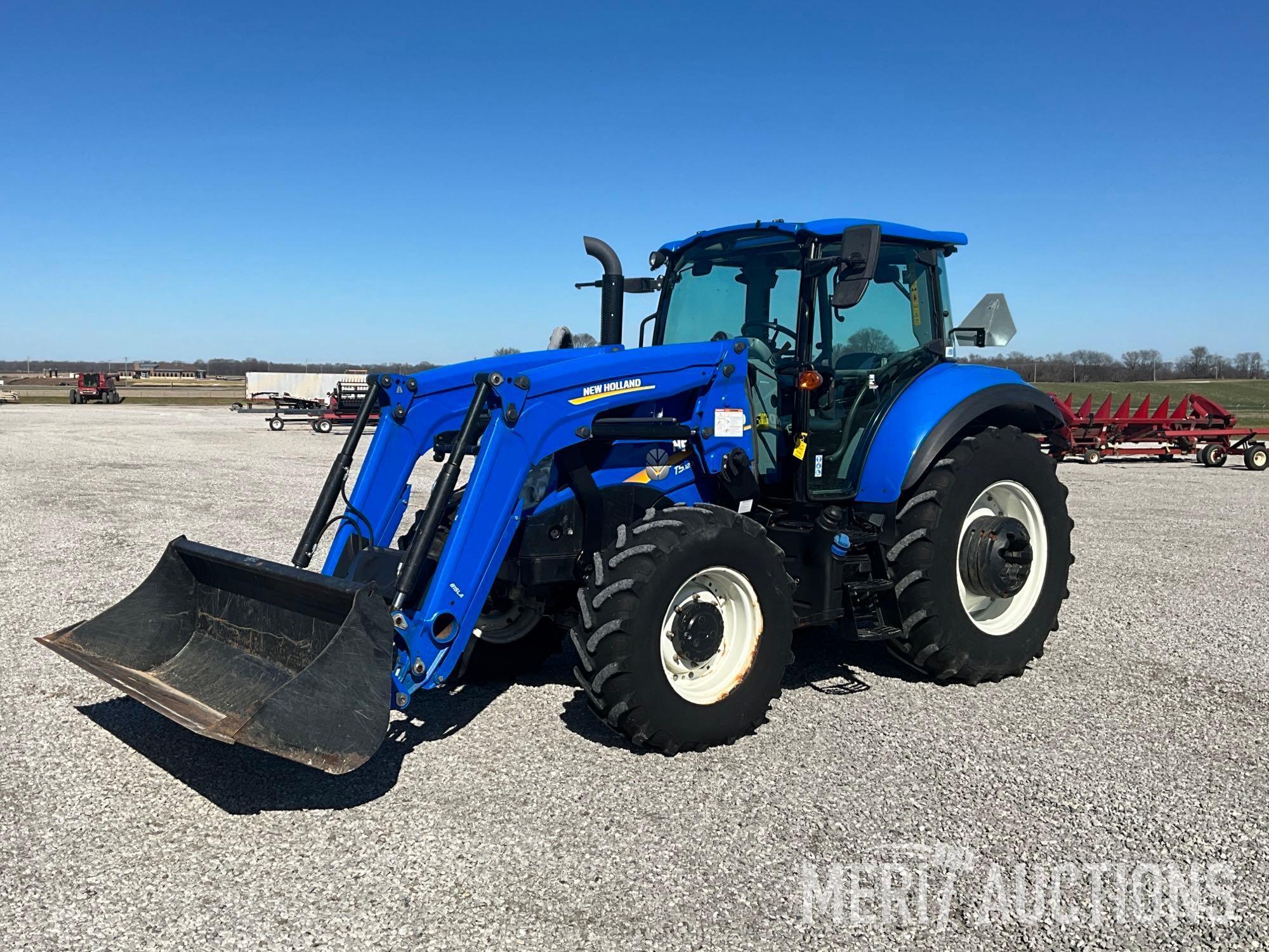 2019 New Holland T5.120 MFWD Tractor