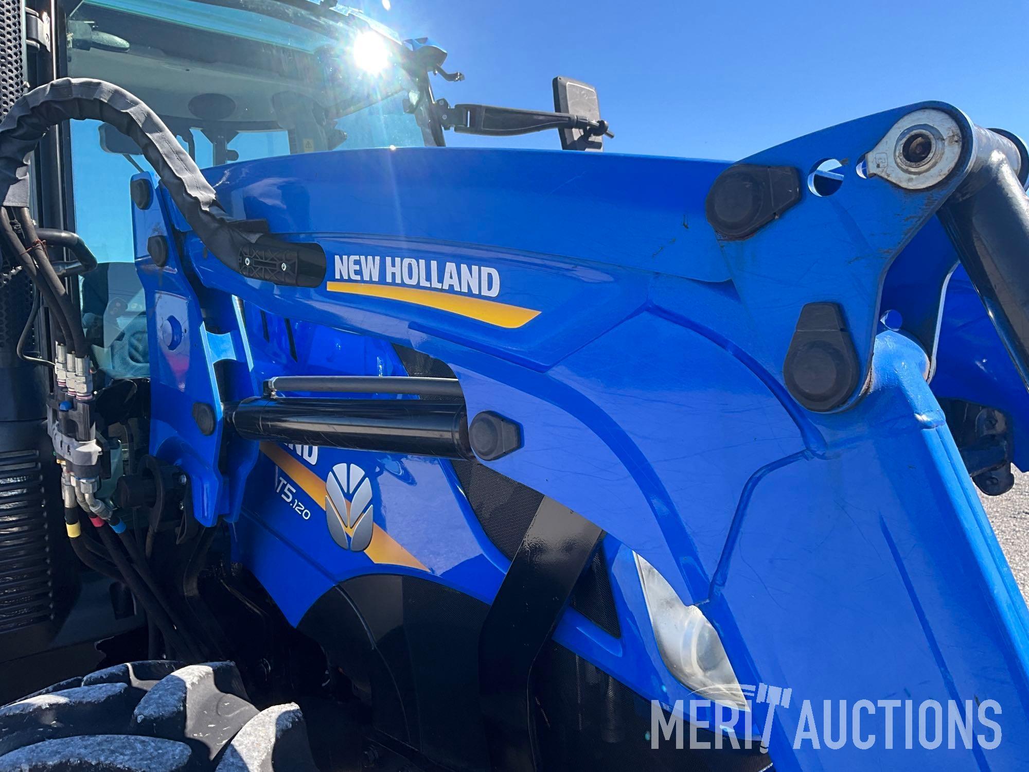 2019 New Holland T5.120 MFWD Tractor