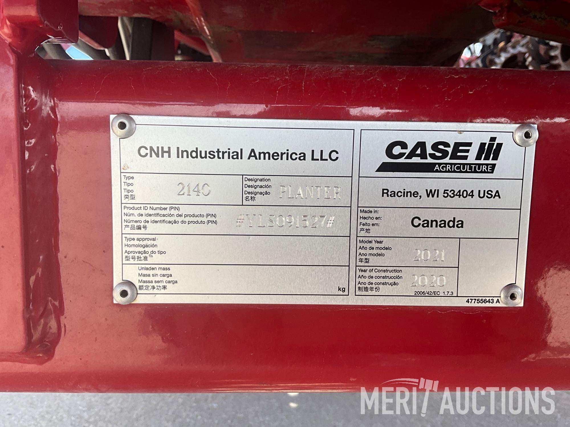 2021 Case IH Early Riser 2140 High SpeedBulk Fill Planter