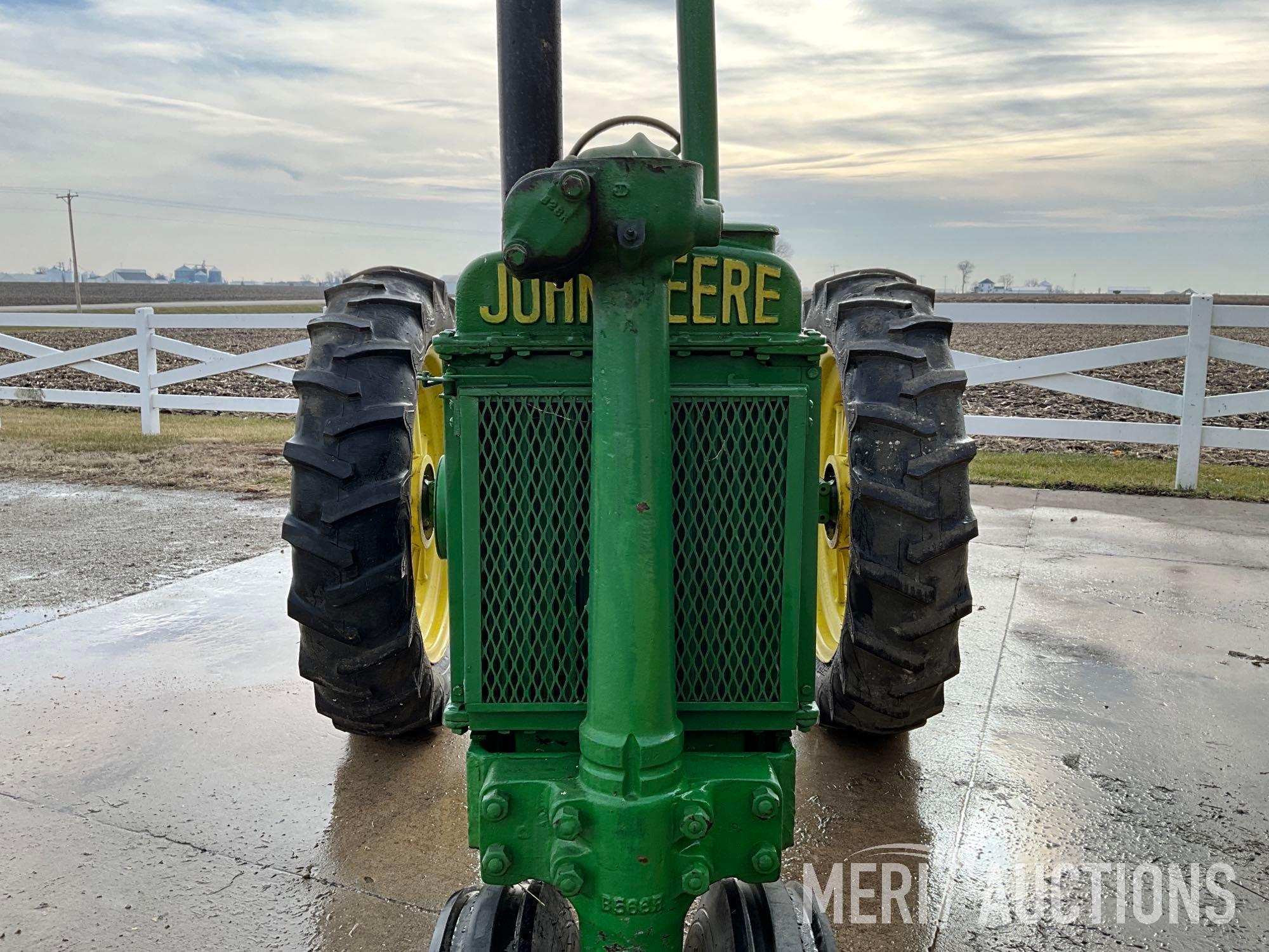 1938 John Deere B General Purpose gas tractor