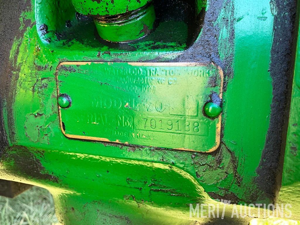 1955 John Deere 70 diesel