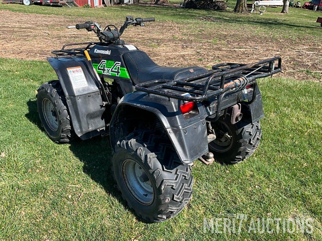 Kawasaki Bayou 4wd ATV