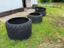 (5) tire feeders