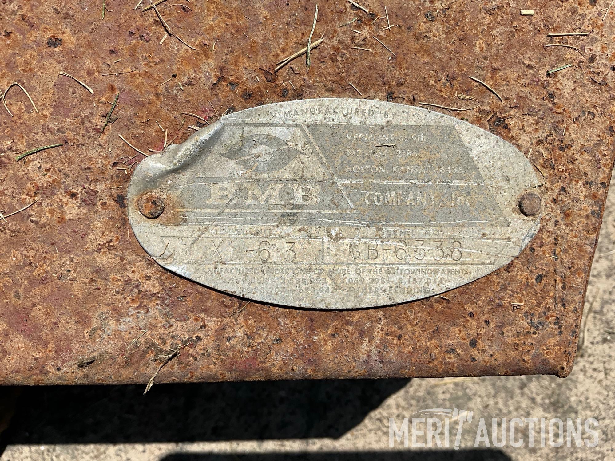BMB 6ft. 3-pt. rotary cutter