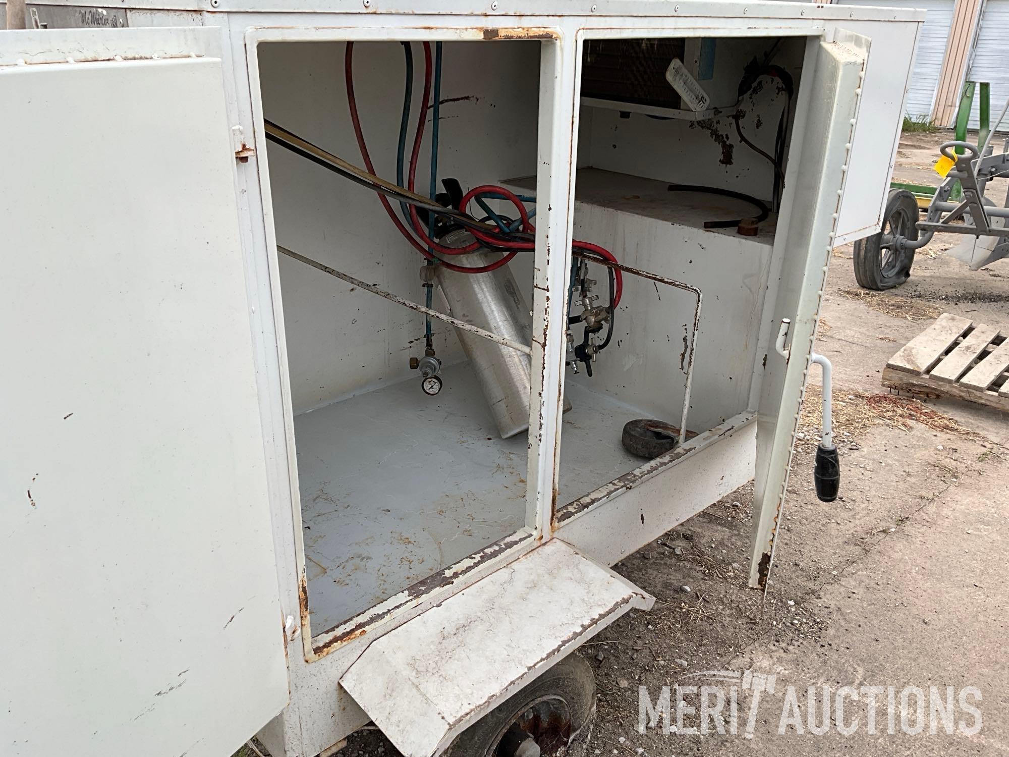 Portable 4 keg cooler/ dispenser
