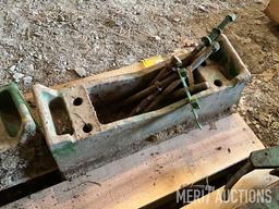 John Deere front weight bracket