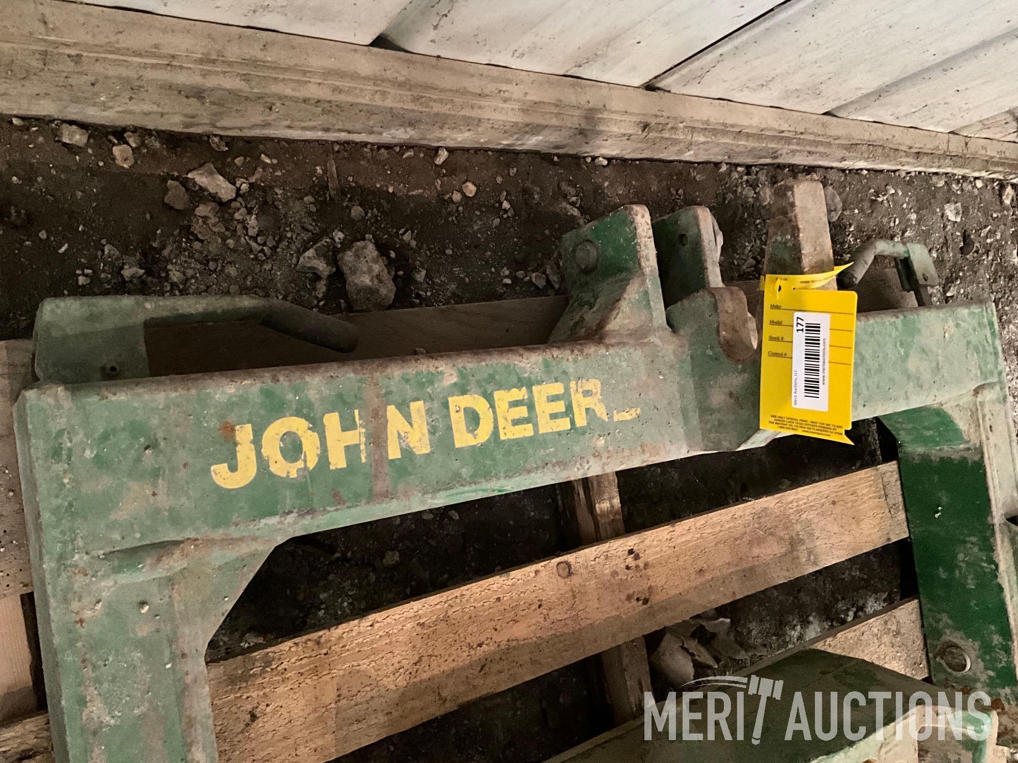 John Deere Cat II quick hitch
