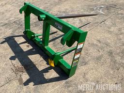 Frontier loader bale spear