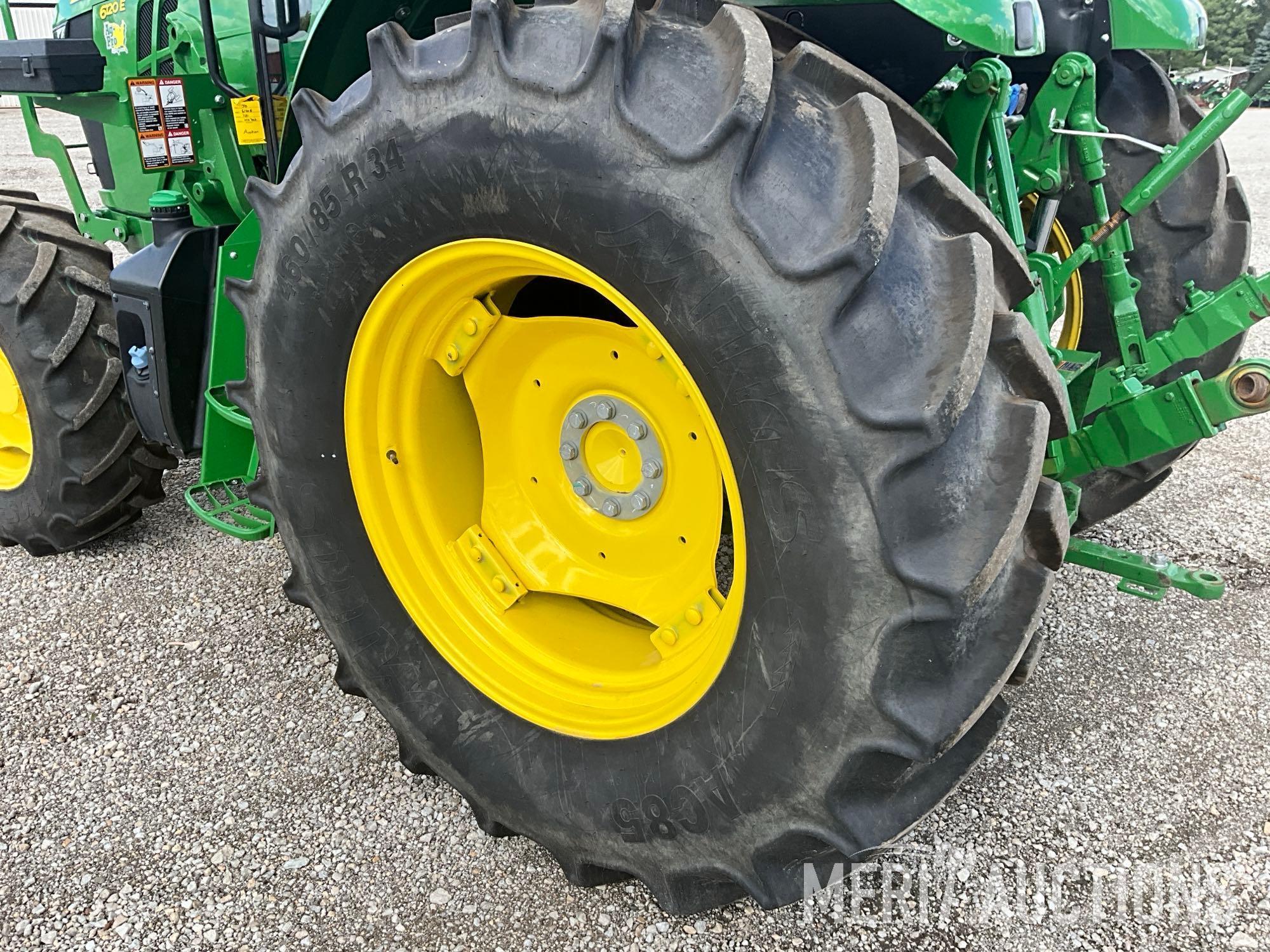 2021 John Deere 6120E Tractor