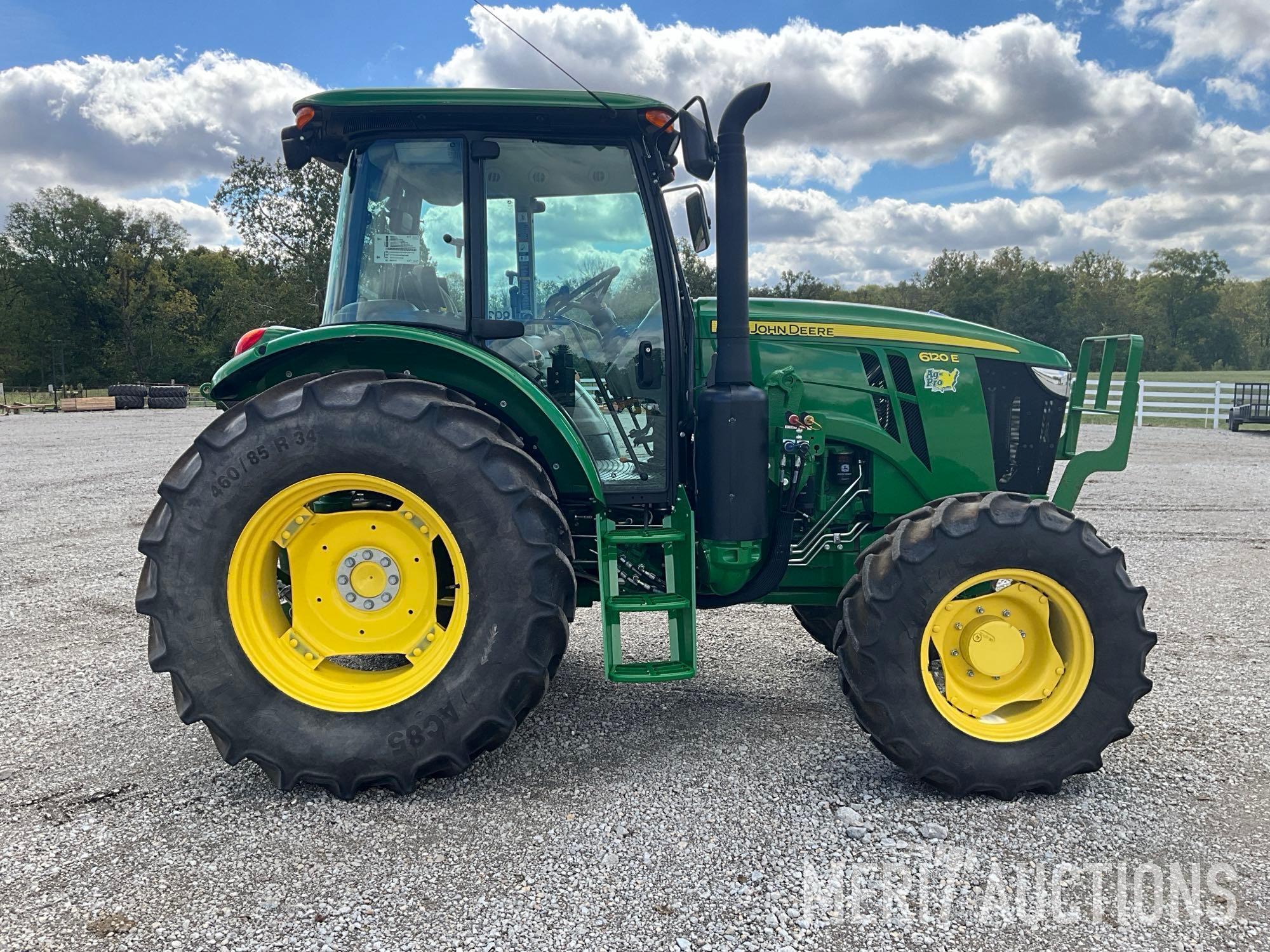 2021 John Deere 6120E Tractor