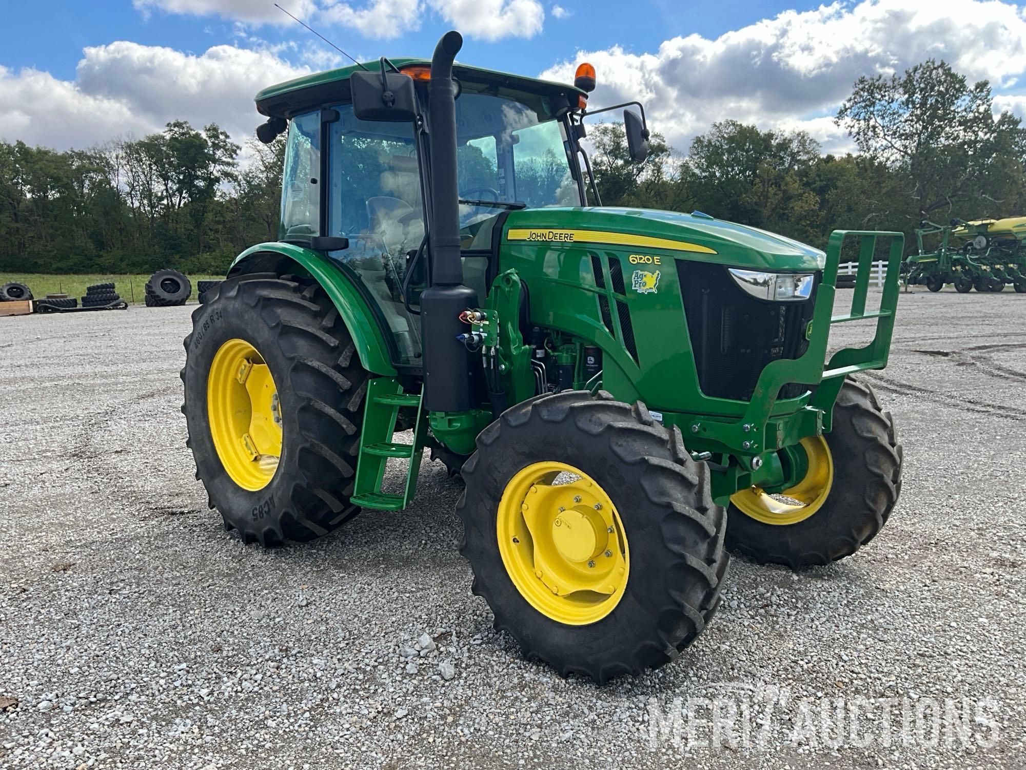 2021 John Deere 6120E Tractor