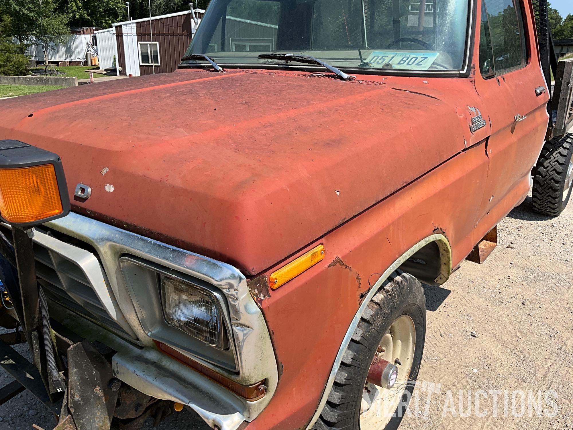 1978 Ford F250 Ranger Pickup with Myers Snowplow