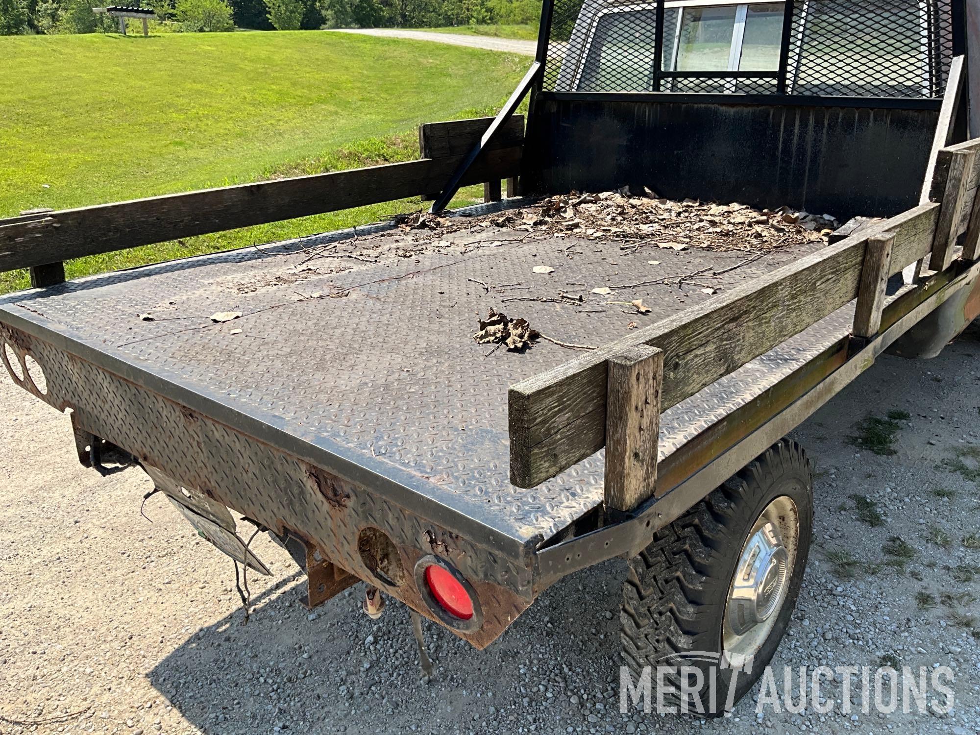 1978 Ford F250 Ranger Pickup with Myers Snowplow