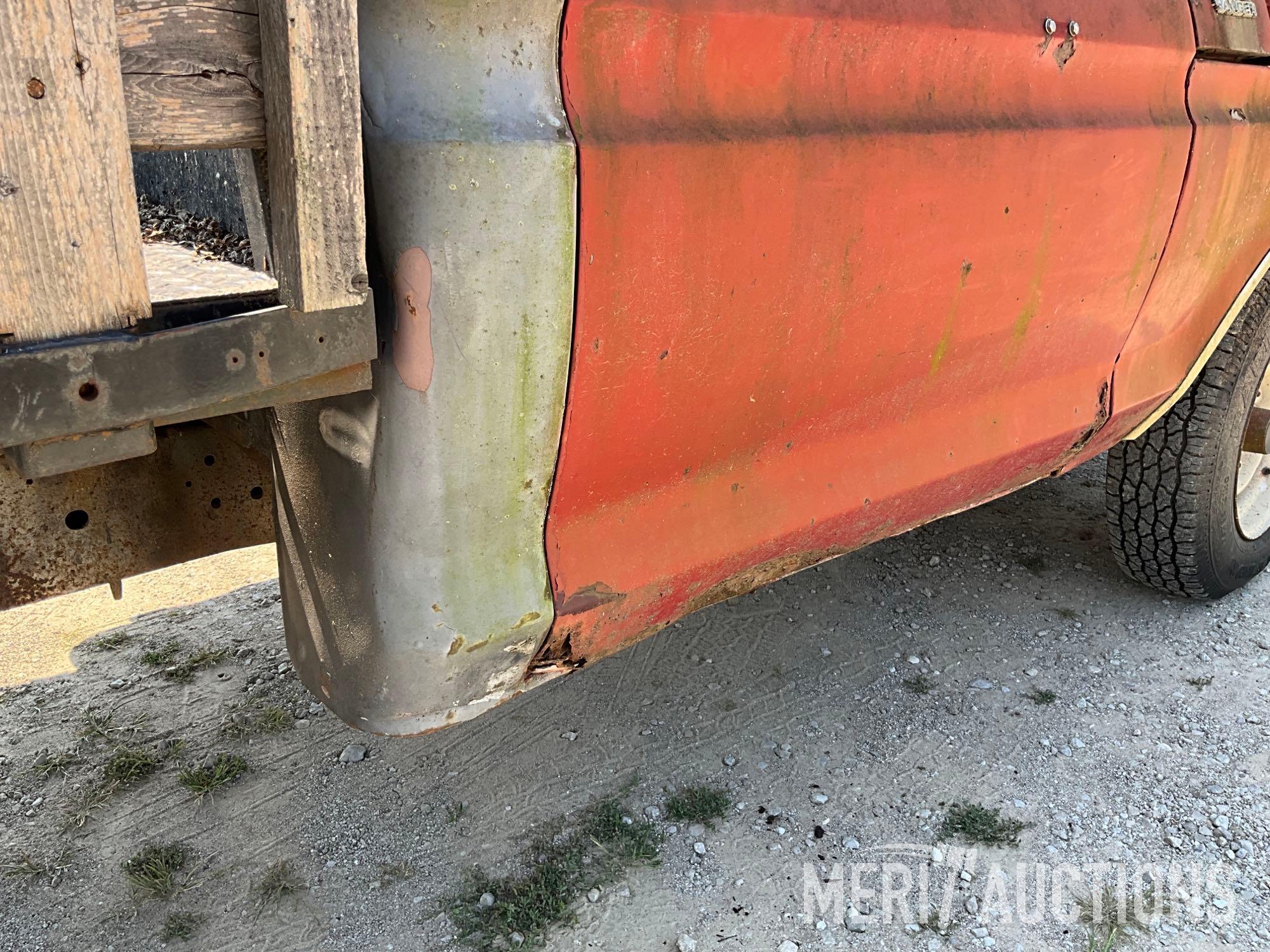 1978 Ford F250 Ranger Pickup with Myers Snowplow
