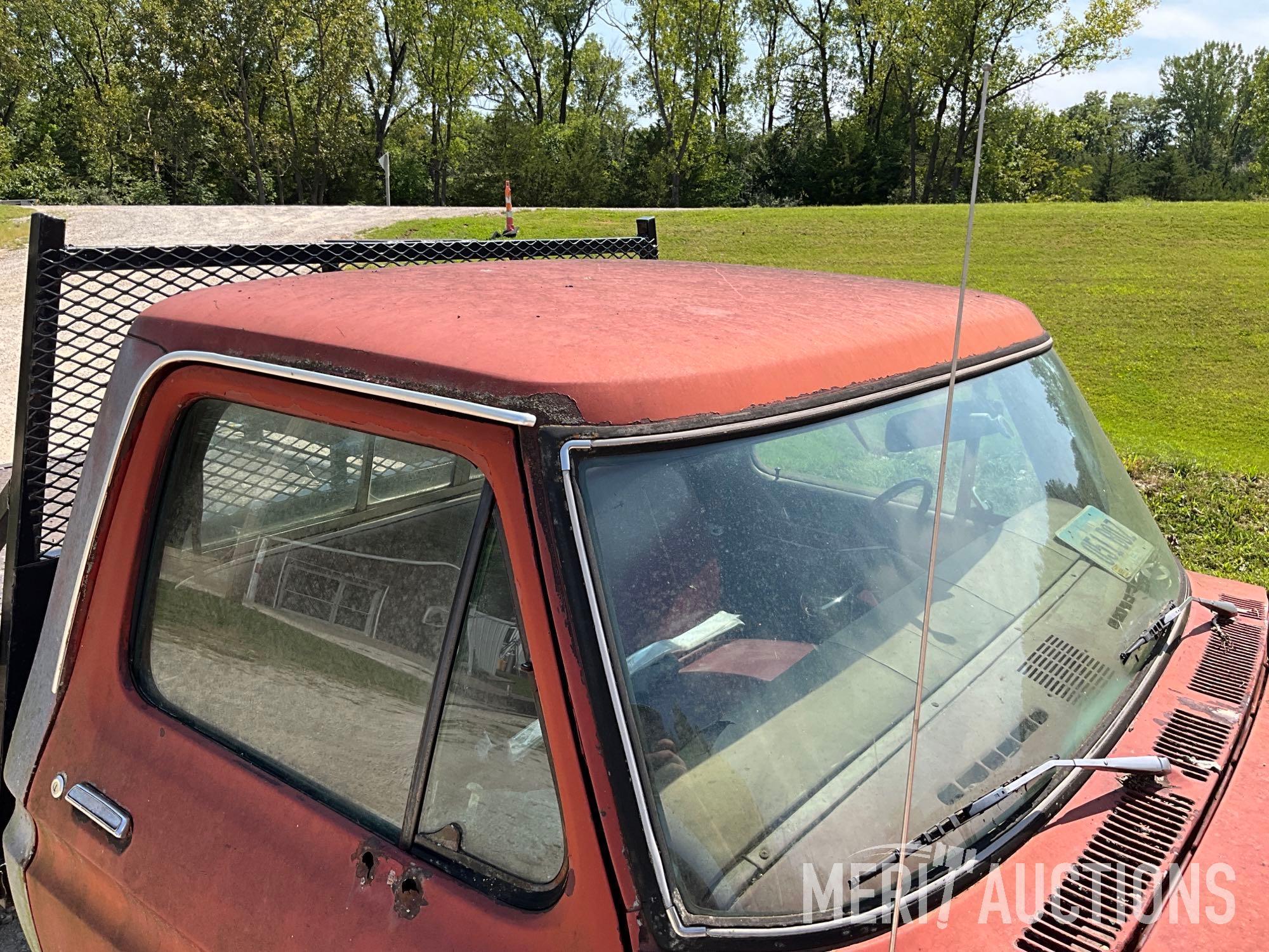 1978 Ford F250 Ranger Pickup with Myers Snowplow