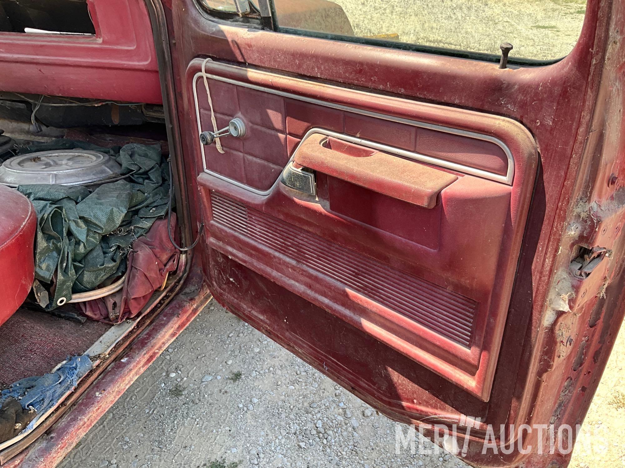 1978 Ford F250 Ranger Pickup with Myers Snowplow