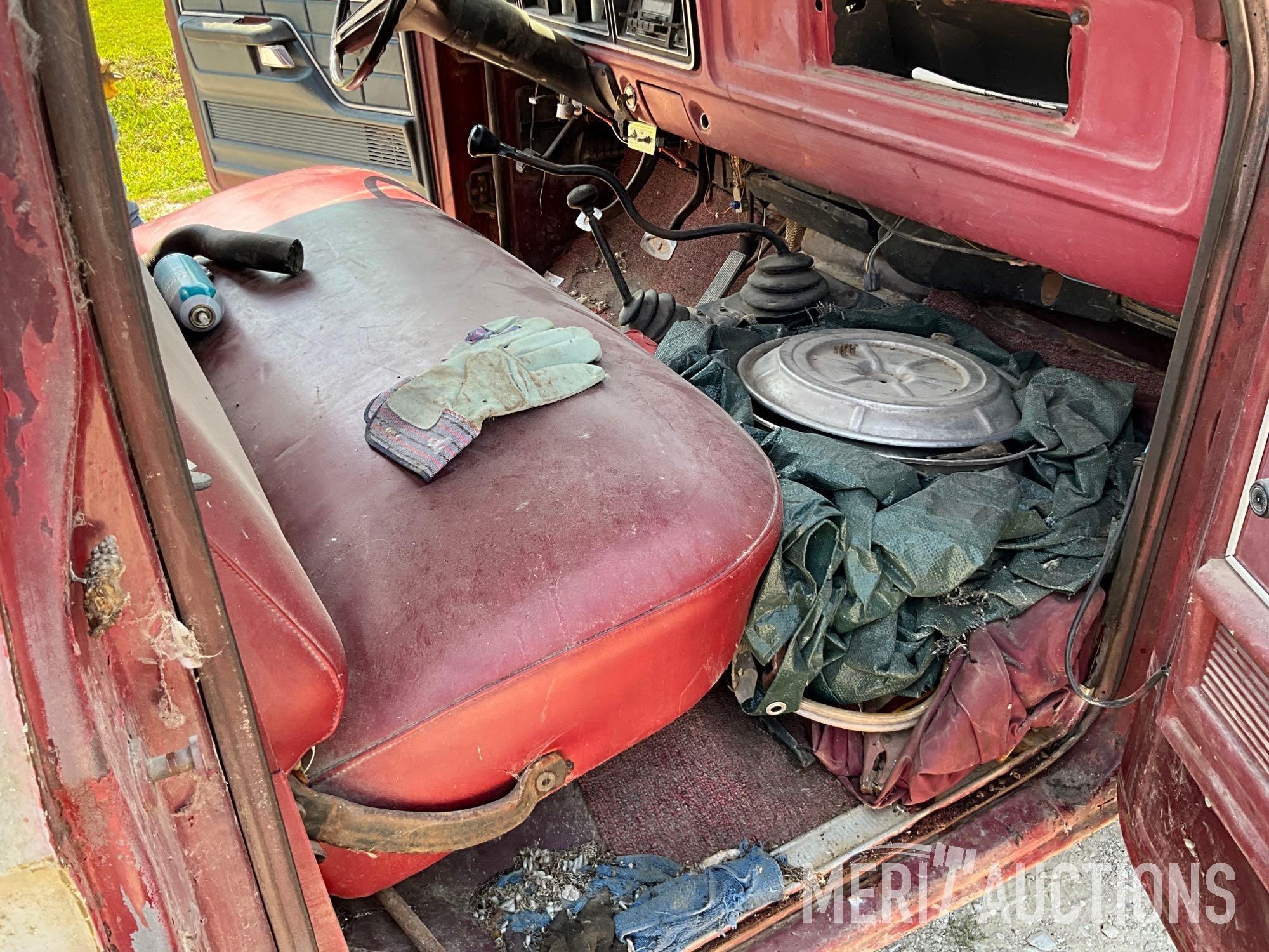 1978 Ford F250 Ranger Pickup with Myers Snowplow