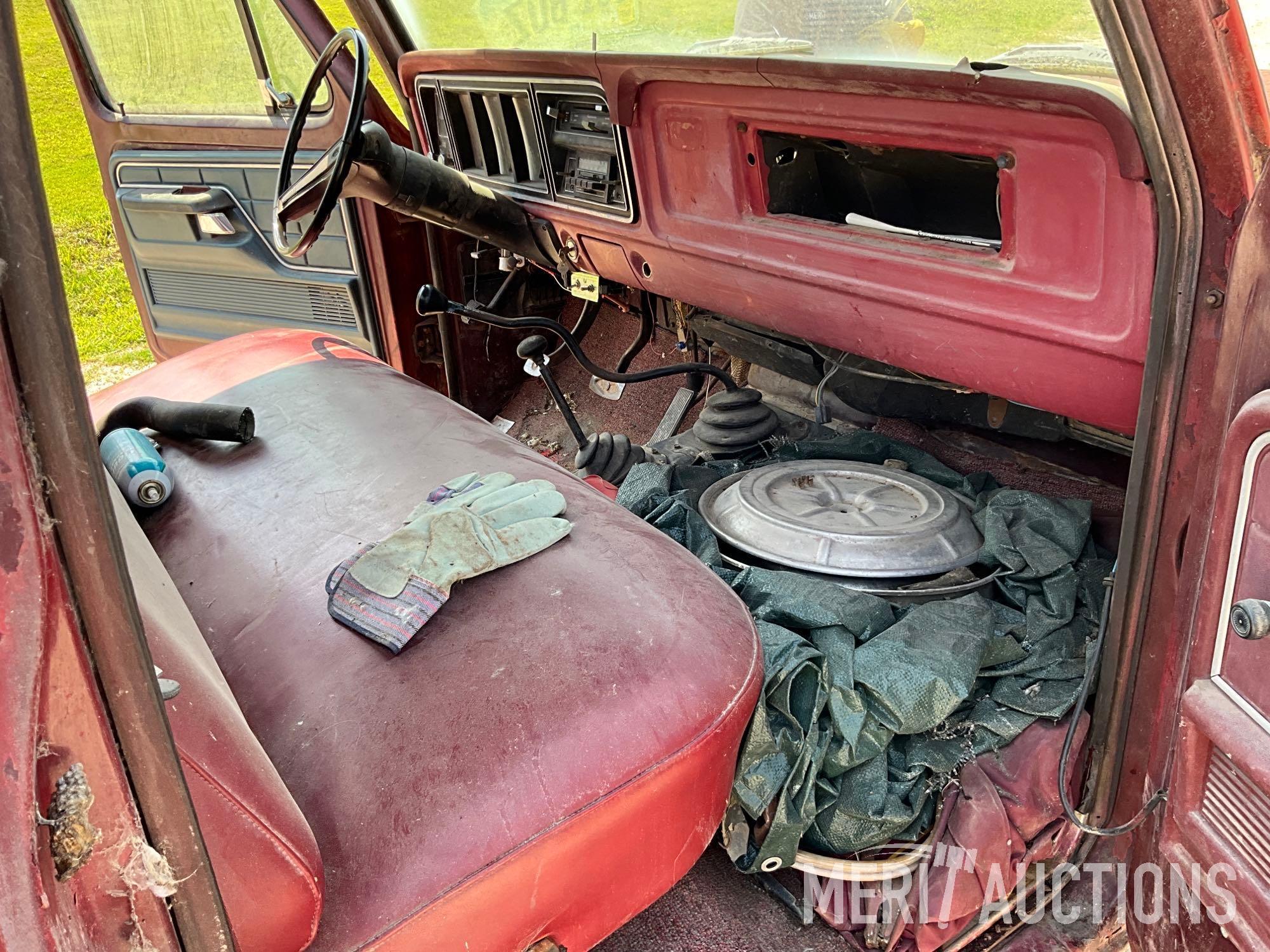 1978 Ford F250 Ranger Pickup with Myers Snowplow
