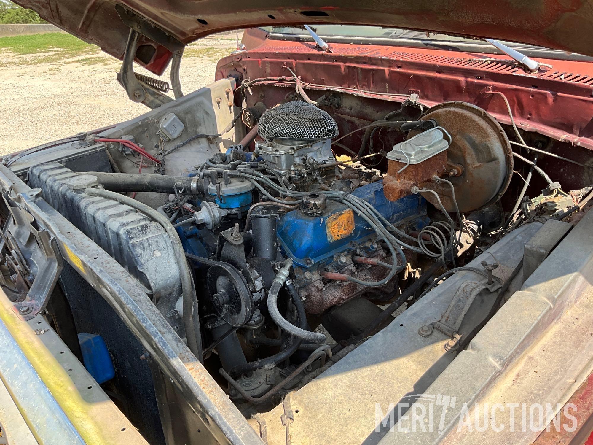 1978 Ford F250 Ranger Pickup with Myers Snowplow