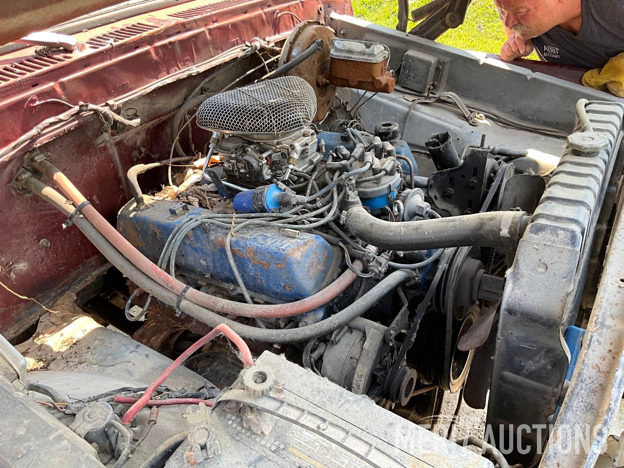 1978 Ford F250 Ranger Pickup with Myers Snowplow