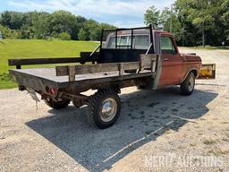 1978 Ford F250 Ranger Pickup with Myers Snowplow