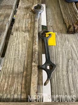 (2) Antique Wrenches