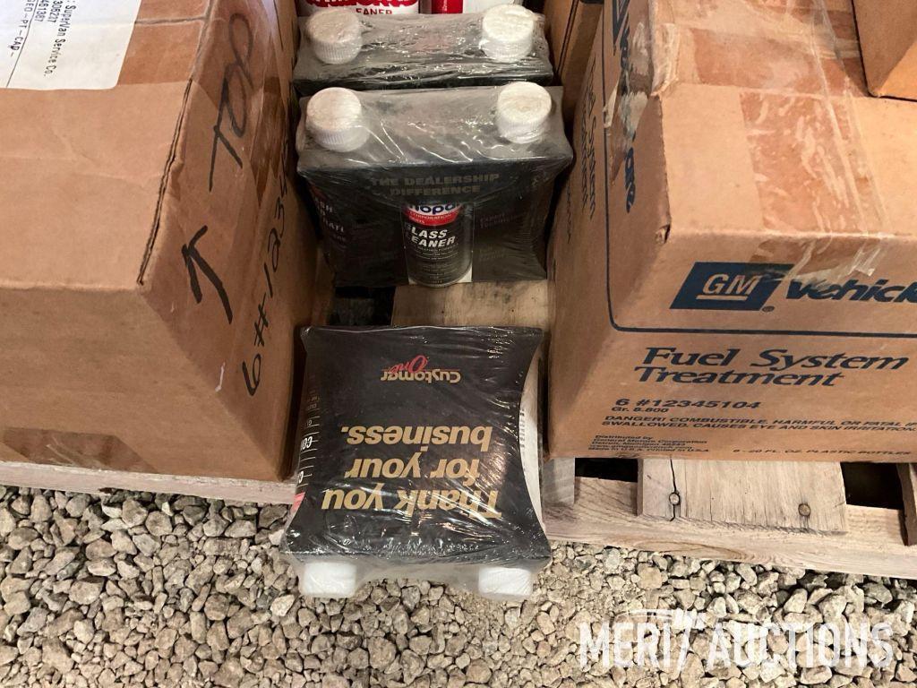 Pallet of chemicals