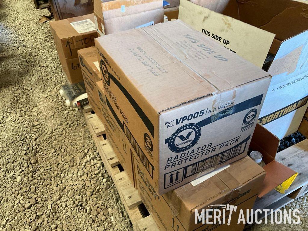 Pallet of chemicals