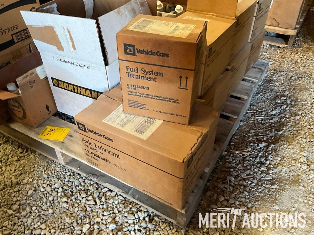 Pallet of chemicals