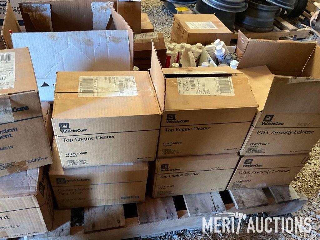 Pallet of chemicals