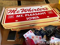 McWirter Advertising items