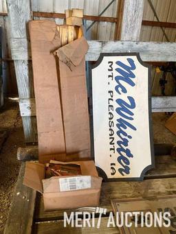 McWirter Advertising items